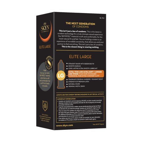 Lifestyles SKYN Elite Large Condoms 12 Pack