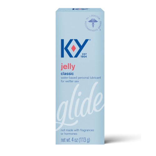 K-Y Jelly 4 oz - Trusted Personal Lubricant