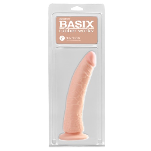 Basix Rubber Works Dong Slim de 7 Pulgadas