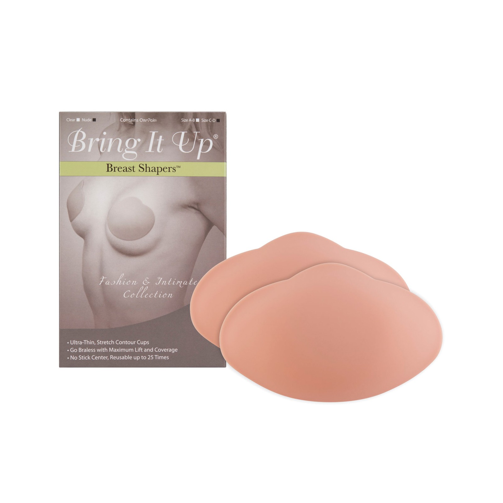 Bring it Up Breast Shapers Nude C/D Cup