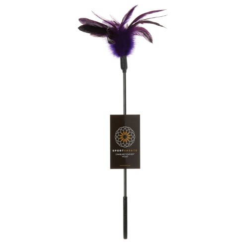 Starburst Feather Body Tickler Violet Sensation