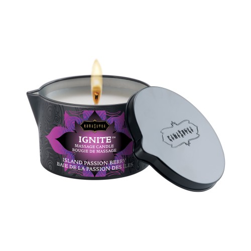 Kama Sutra Ignite Massage Soy Candle - Island Passion