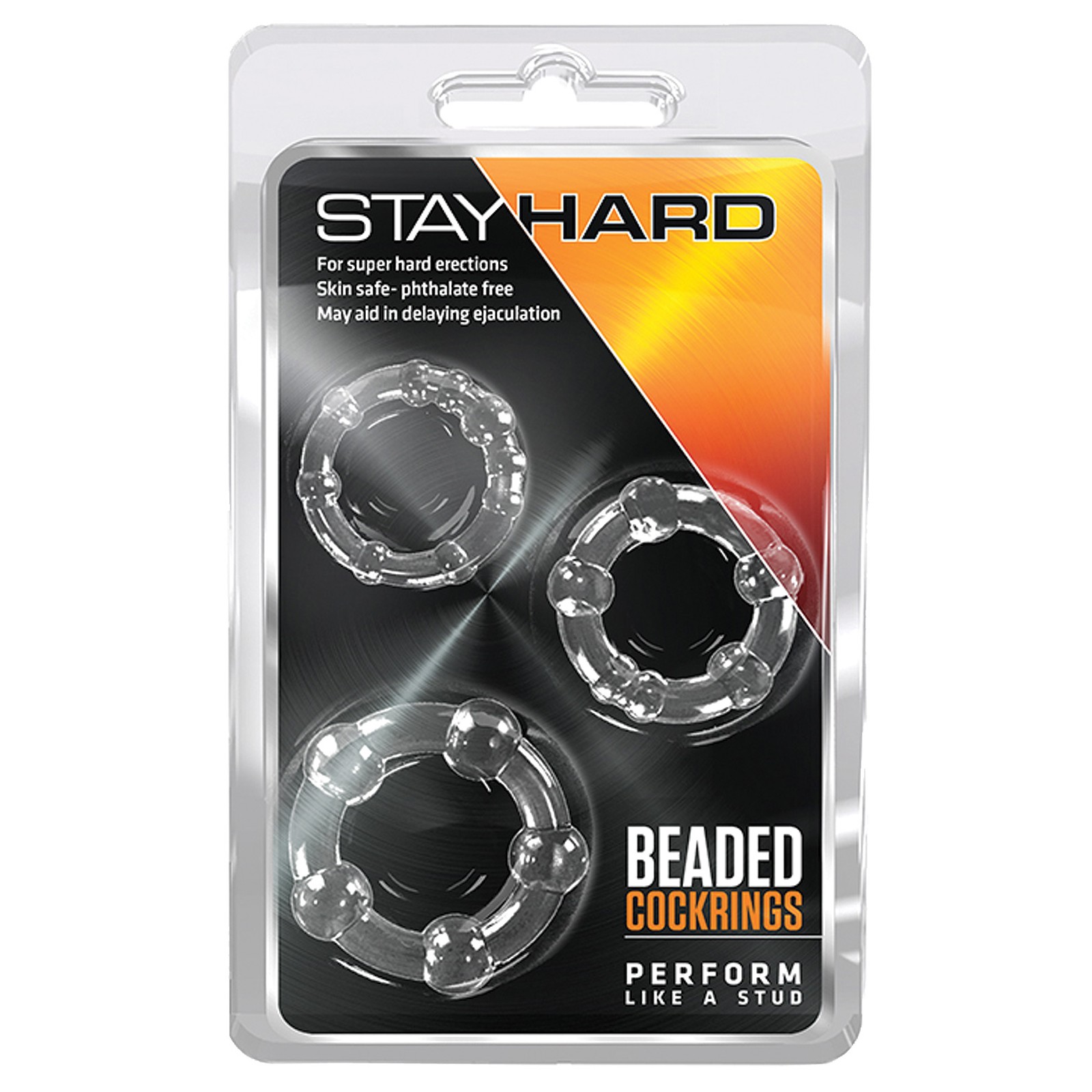 Pack de Anillos de Cock Beaded Stay Hard