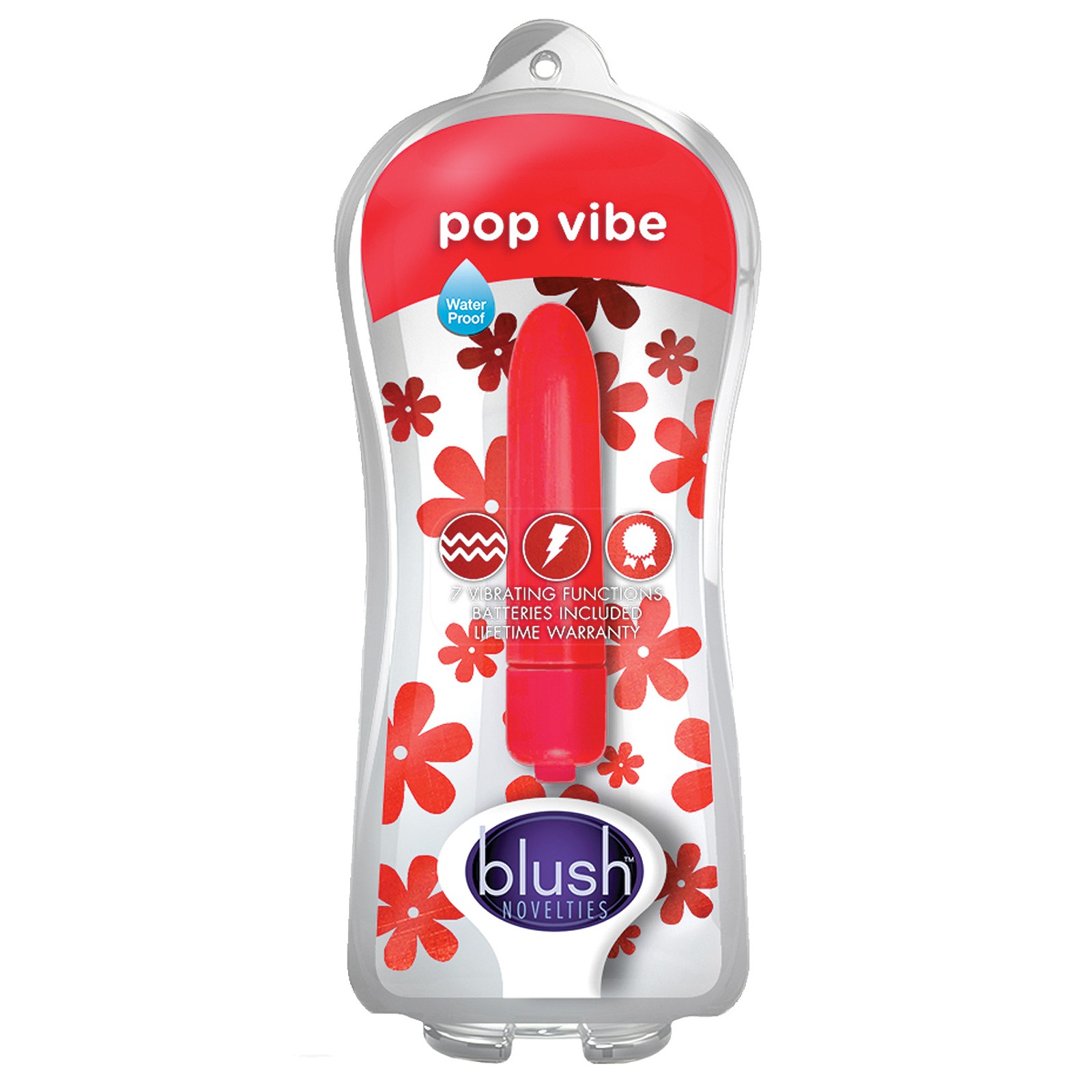 Vibrador Blush Pop - 10 Funciones Rojo Cereza