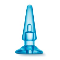 Blush B Yours Basic Anal Plug Blue - Beginner Friendly