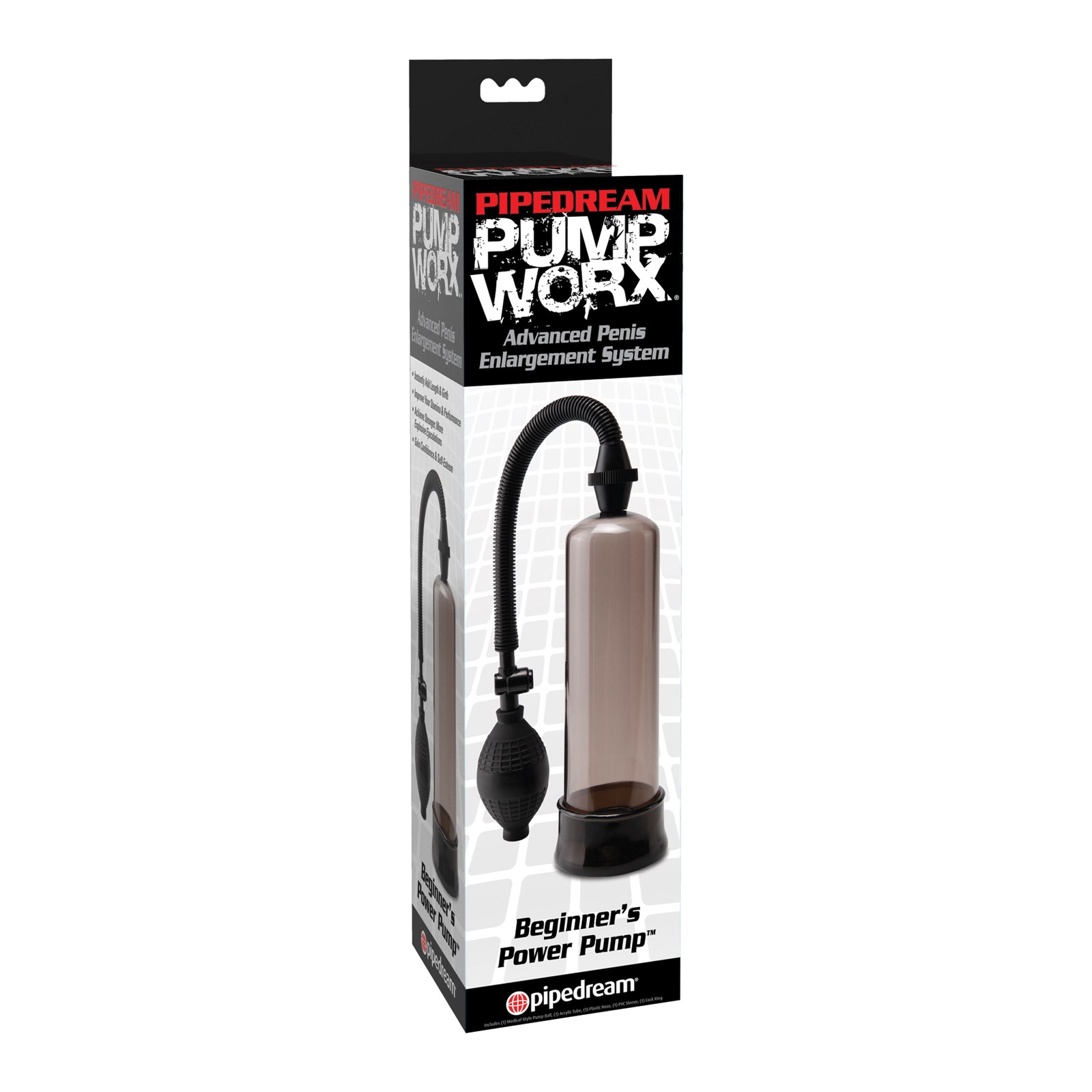 Bombilla de Poder para Principiantes Pump Worx Negra