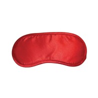 Sex & Mischief Satin Blindfold Red