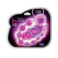 Blush B Yours Basic Anal Beads - Purple