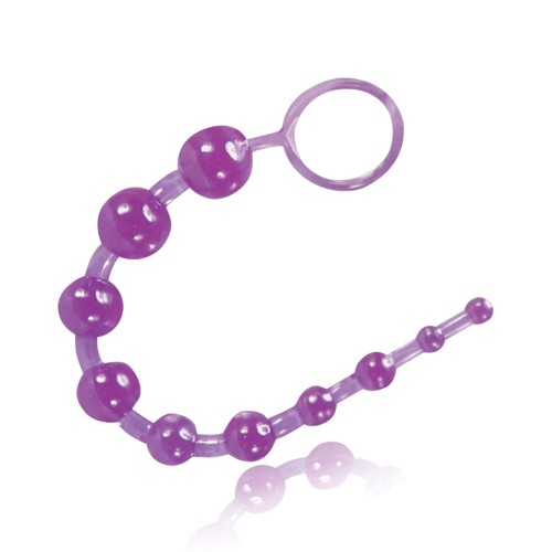 Blush B Yours Basic Anal Beads - Purple