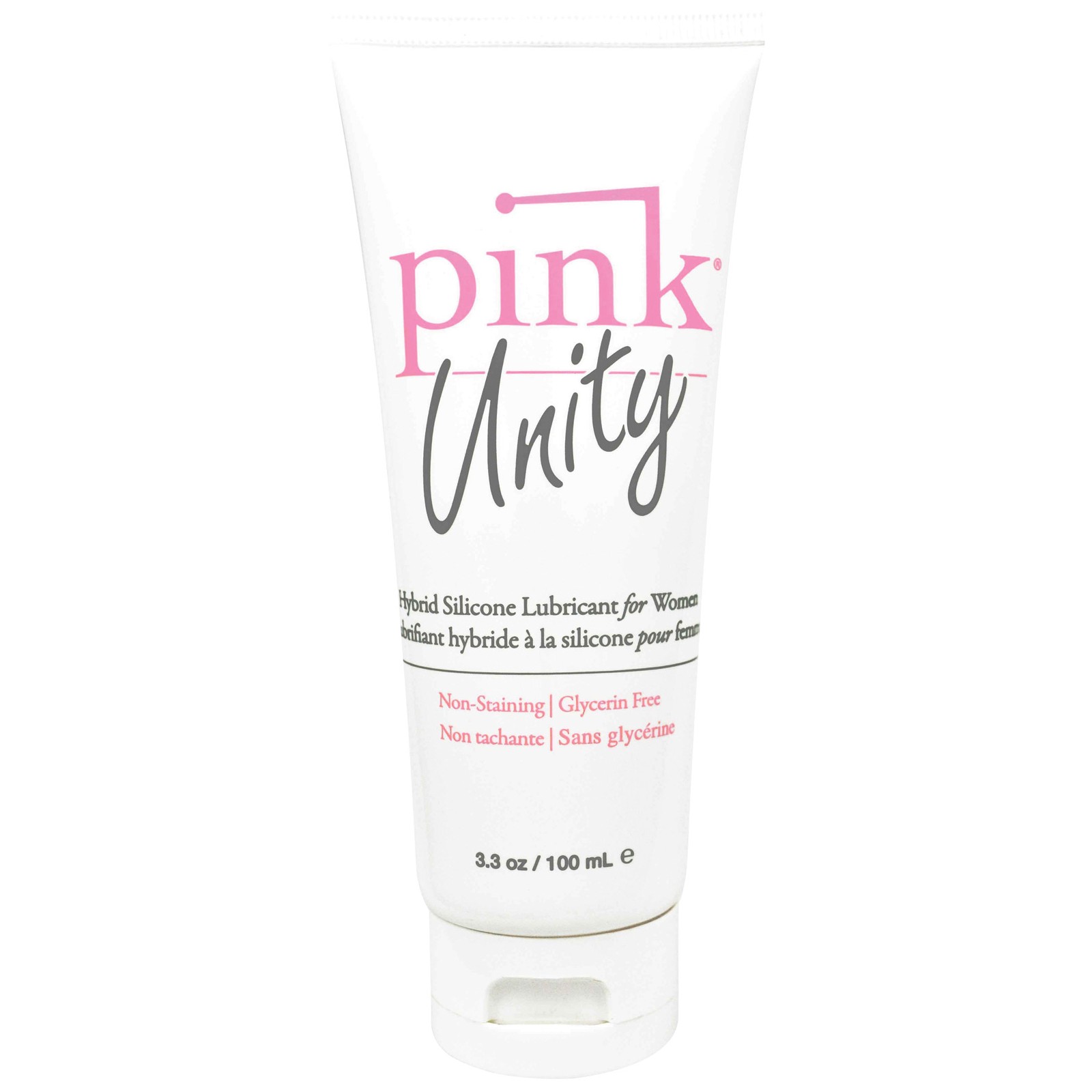 Pink Unity Hybrid Silicone Based Lubricant 3.3 oz Tube