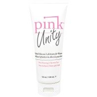 Pink Unity Hybrid Silicone Based Lubricant 3.3 oz Tube