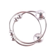 Fetish Fantasy Nipple Bull Rings Silver