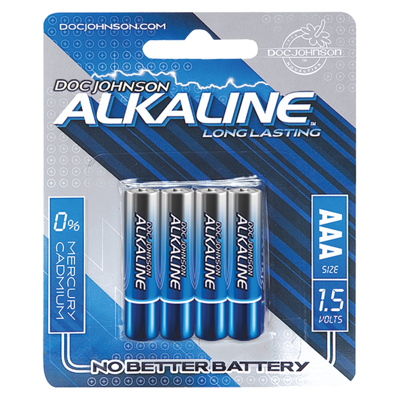 Doc Johnson AAA Alkaline Batteries 4 Pack