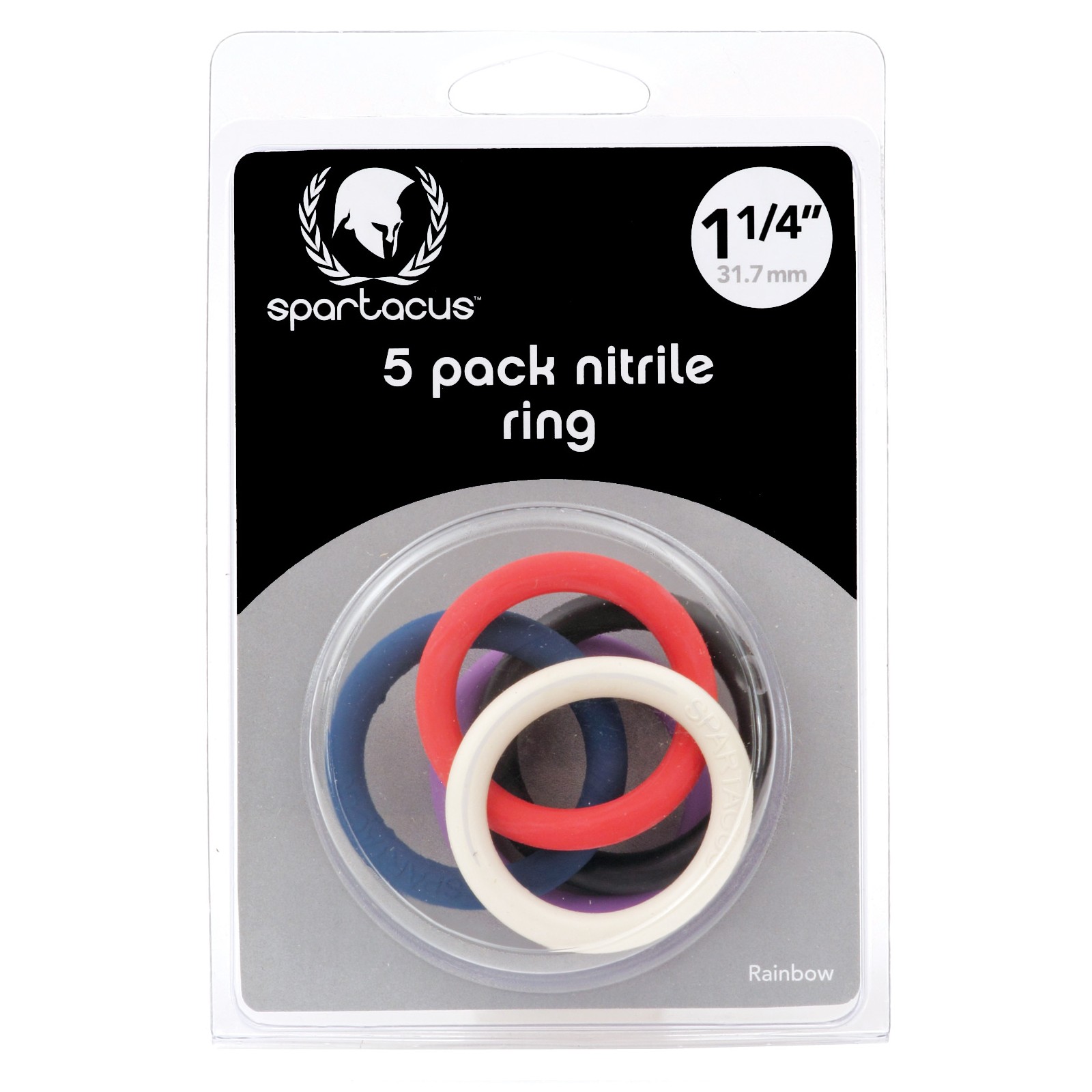 Spartacus Nitrile Cock Ring Set