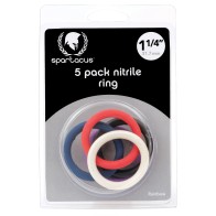 Spartacus Nitrile Cock Ring Set