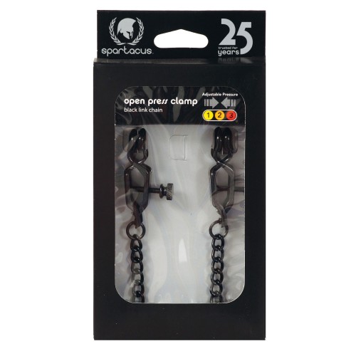 Spartacus Adjustable Nipple Clamps with Chain