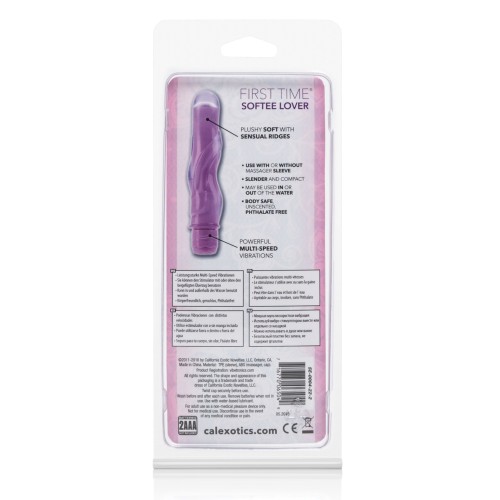 Vibrador Primera Vez Softee Lover Púrpura