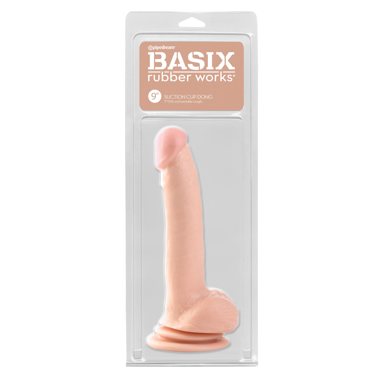 Dong Basix Rubber Works de 9 Pulgadas con Ventosa - Carne