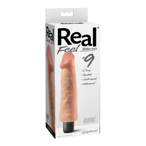 Vibrador Largo Impermeable Real Feel No. 9