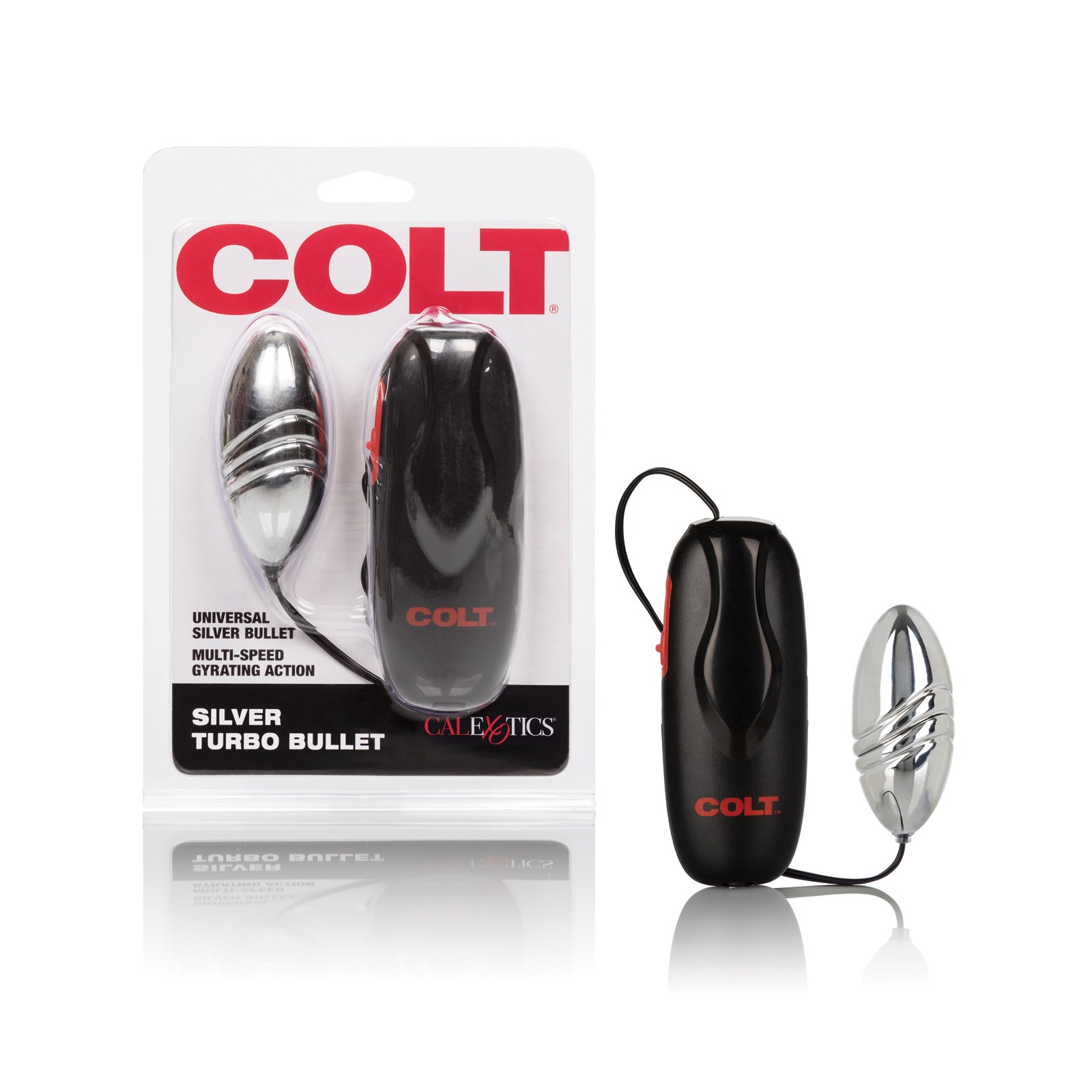 COLT Turbo Bullet Vibrator - Silver