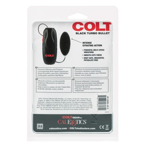 COLT Turbo Bullet Vibrator Black