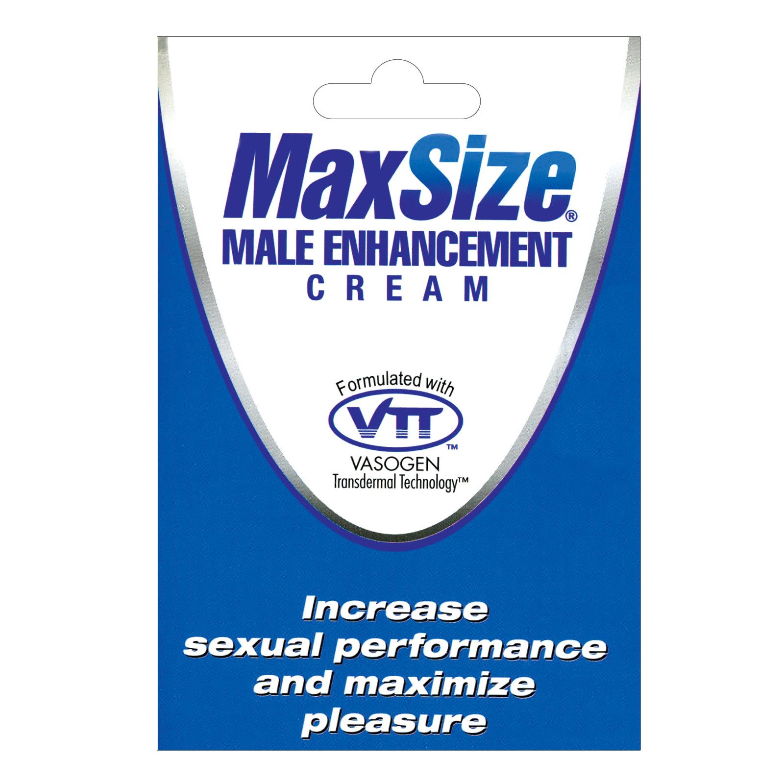 Max Size Male Enhancement Cream - Foil Packet