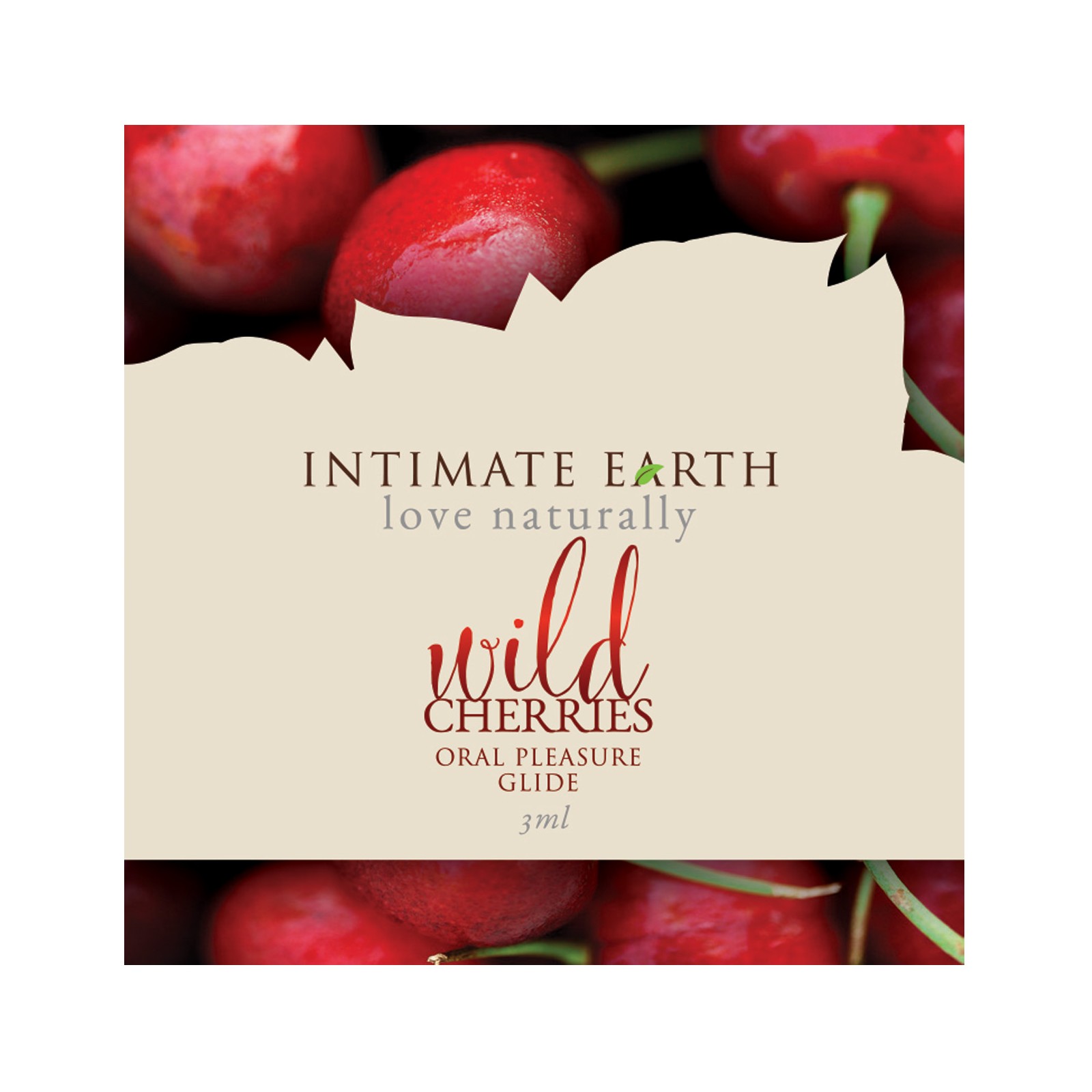 Intimate Earth Wild Cherries Foil Lubricant