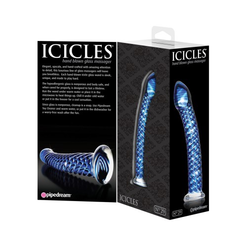 Icicles No. 29 de Vidrio Soplado a Mano - Claro