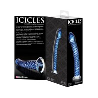 Icicles No. 29 de Vidrio Soplado a Mano - Claro