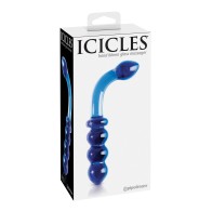 Icicles No. 31 Vidrio Soplado a Mano Azul G Spot