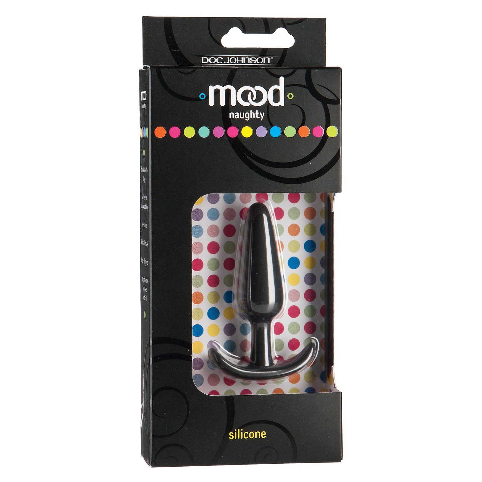 Mood Naughty Butt Plug Pequeño - Negro