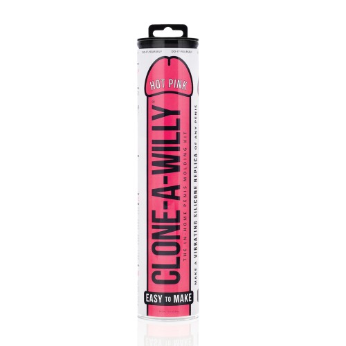 Clone-A-Willy Vibrating Kit Hot Pink