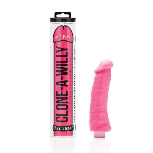 Clone-A-Willy Vibrating Kit Hot Pink