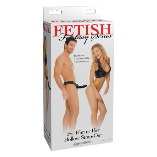 Fetish Fantasy Hollow Strap-On for Couples