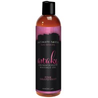 Aceite de Masaje Intimate Earth Awake - Pomelo Rosa