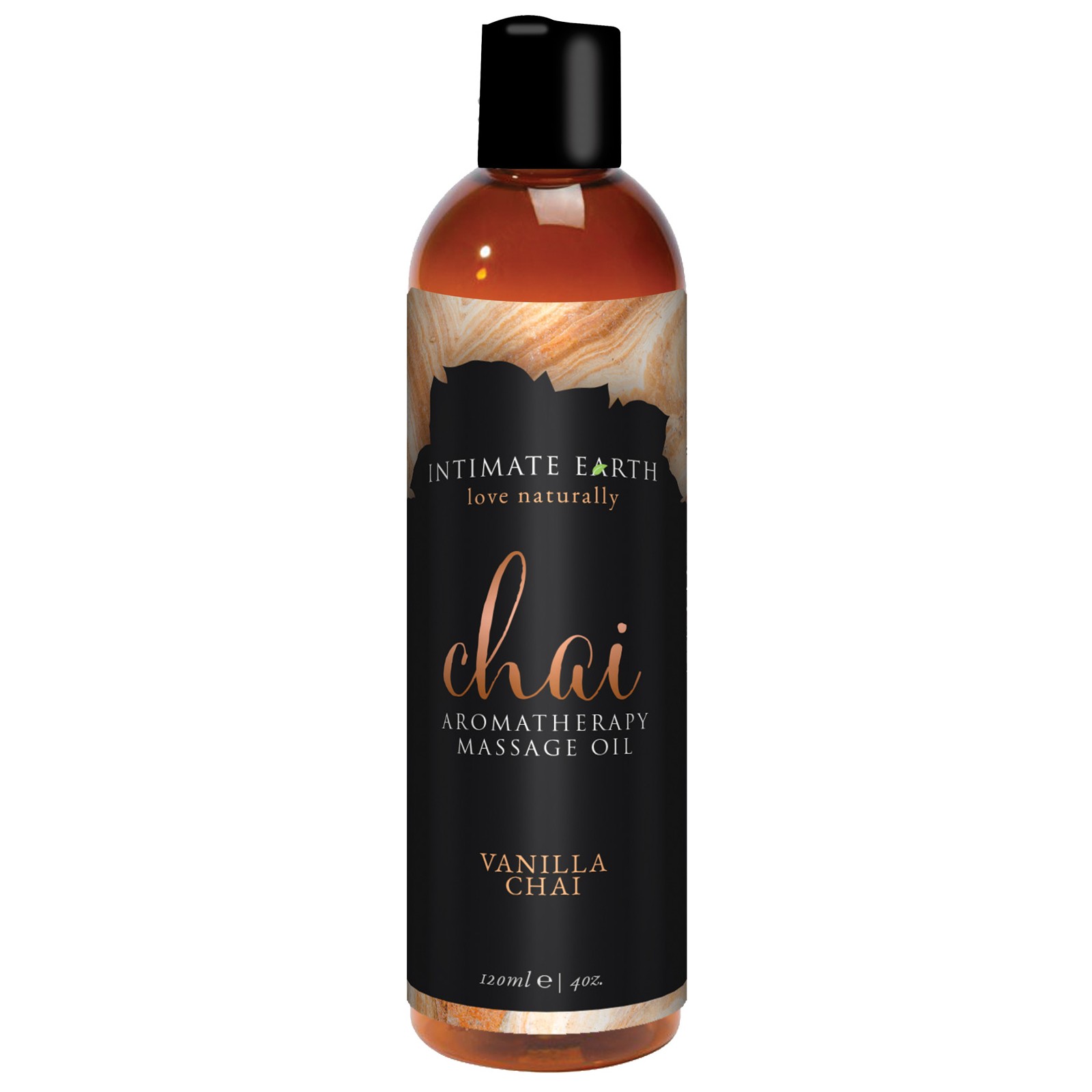 Aceite de Masaje Chai Intimate Earth 120 ml Vainilla & Chai