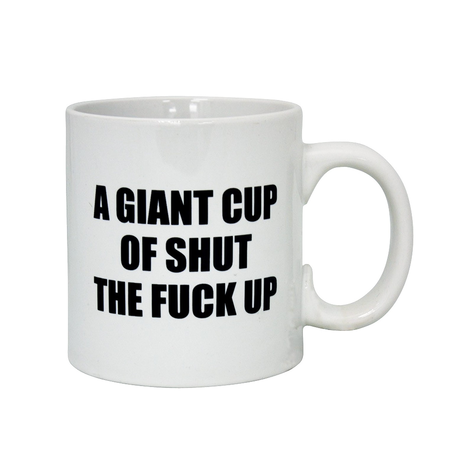 Taza Actitud Gigante Cállate 22oz