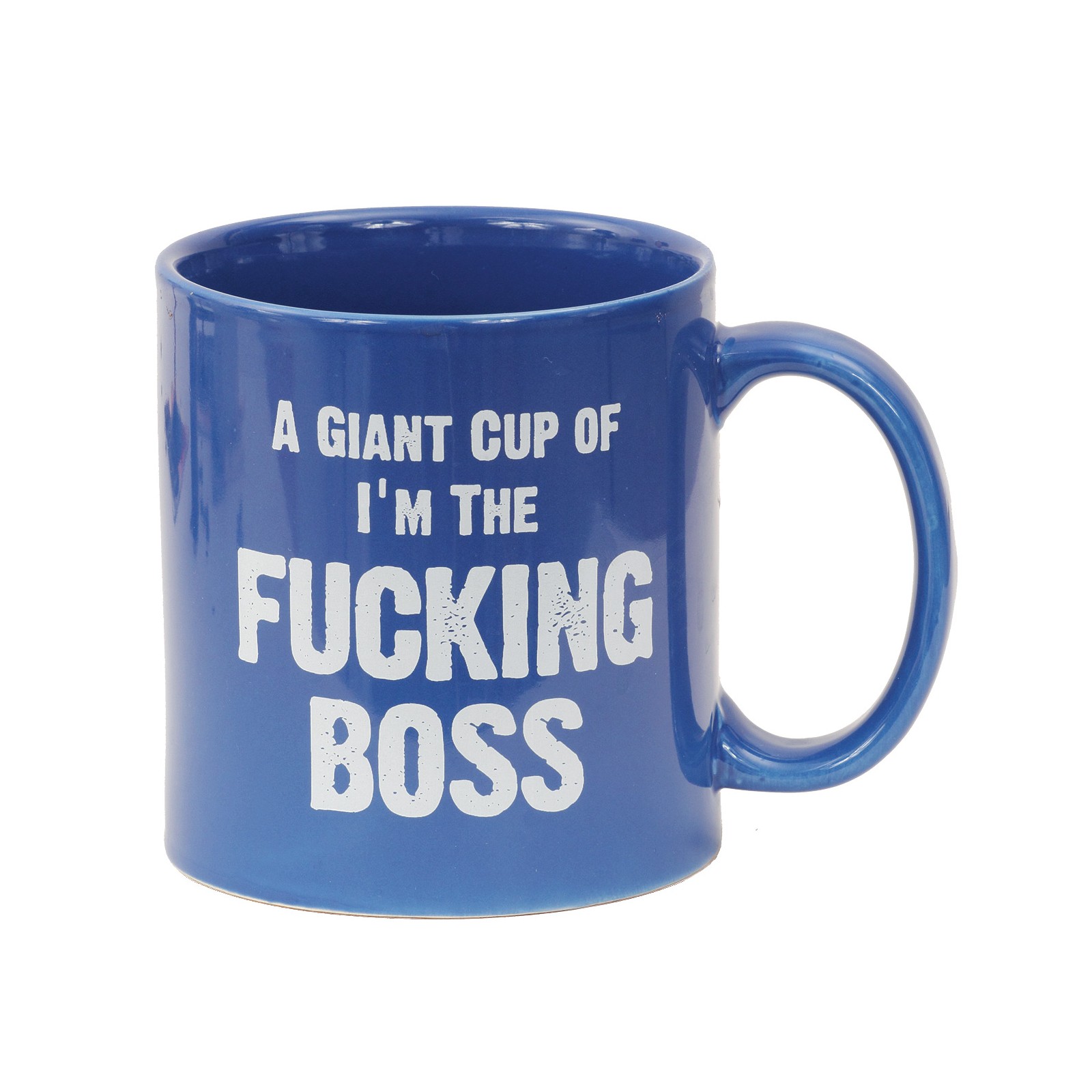 Attitude Mug A Giant Cup of I'm the Fucking Boss - 22 oz