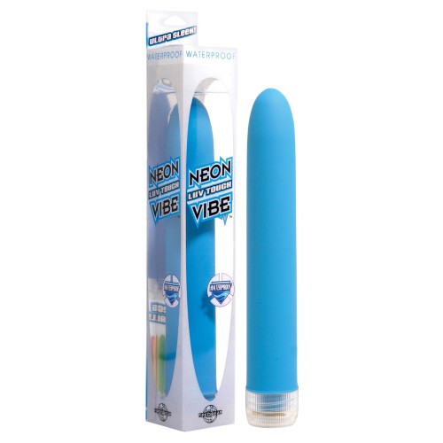 Neon Luv Touch Waterproof Vibe - Blue for Ultimate Pleasure