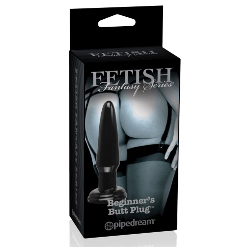 Fetish Fantasy Beginner's Butt Plug Limited Edition - Black