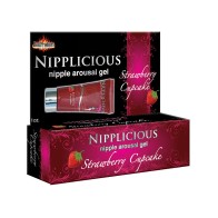 Gel Arousal para Pezones Nipplicious Fresa