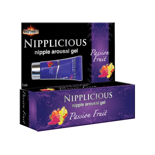 Nipplicious Nipple Arousal Gel 1oz Passion Fruit