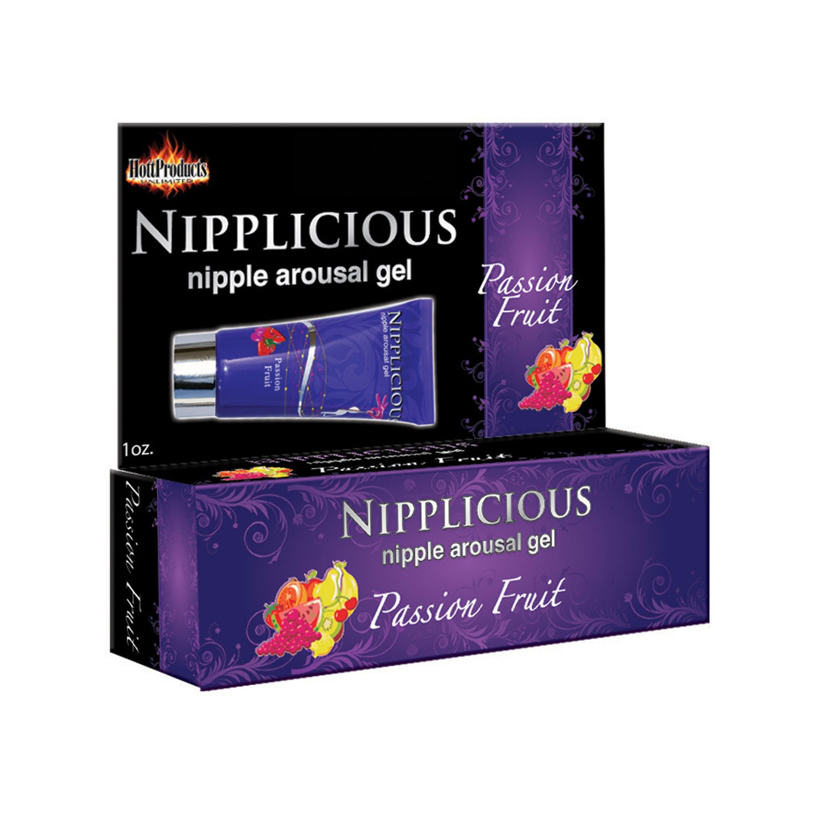 Nipplicious Nipple Arousal Gel 1oz Passion Fruit