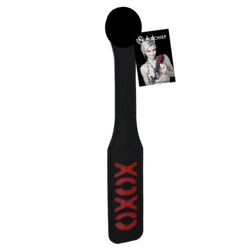 Sex & Mischief XOXO Paddle - Black