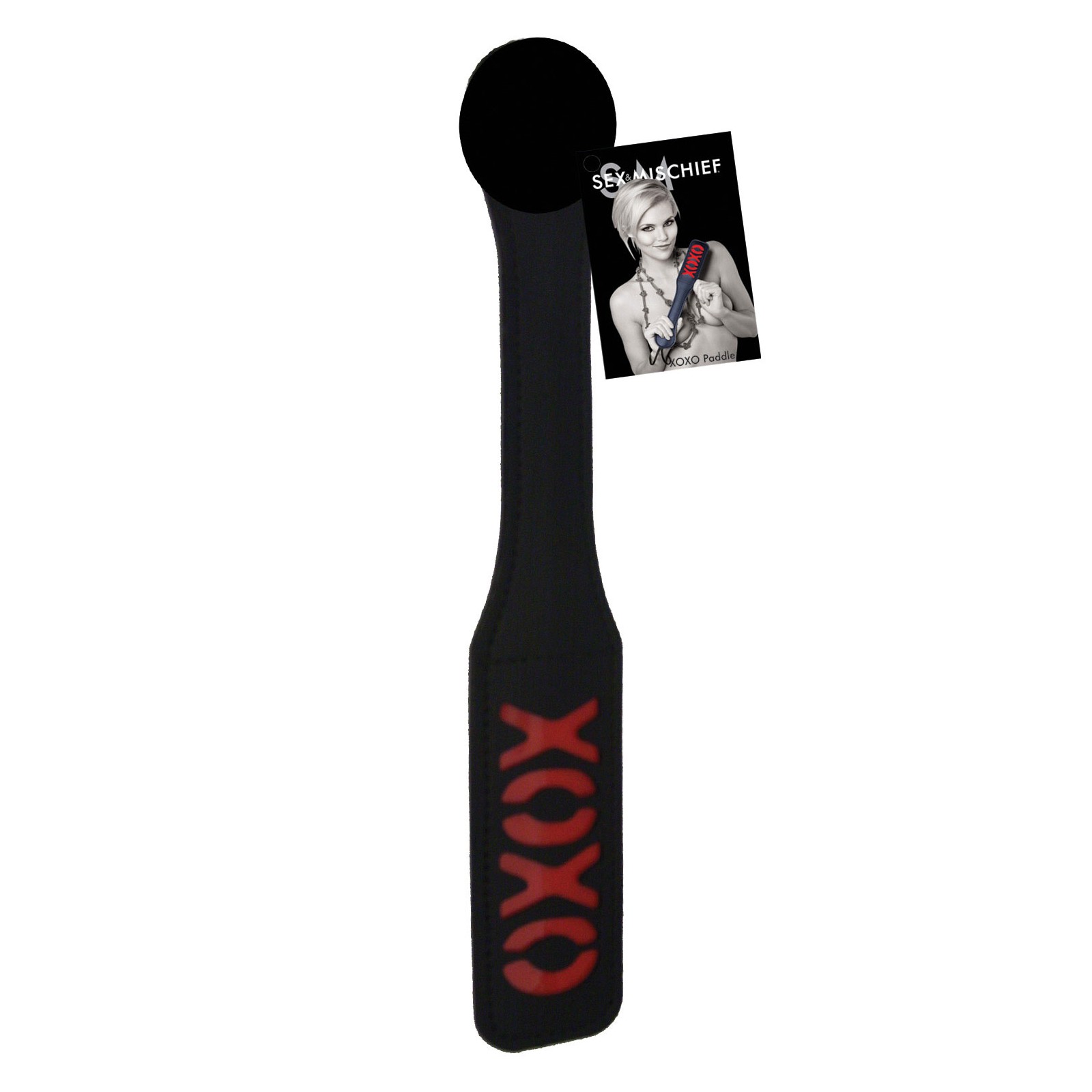 Sex & Mischief XOXO Paddle - Black