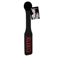 Sex & Mischief XOXO Paddle - Black