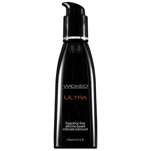 Lubricante Wicked Ultra a Base de Silicona - Suave y Duradero