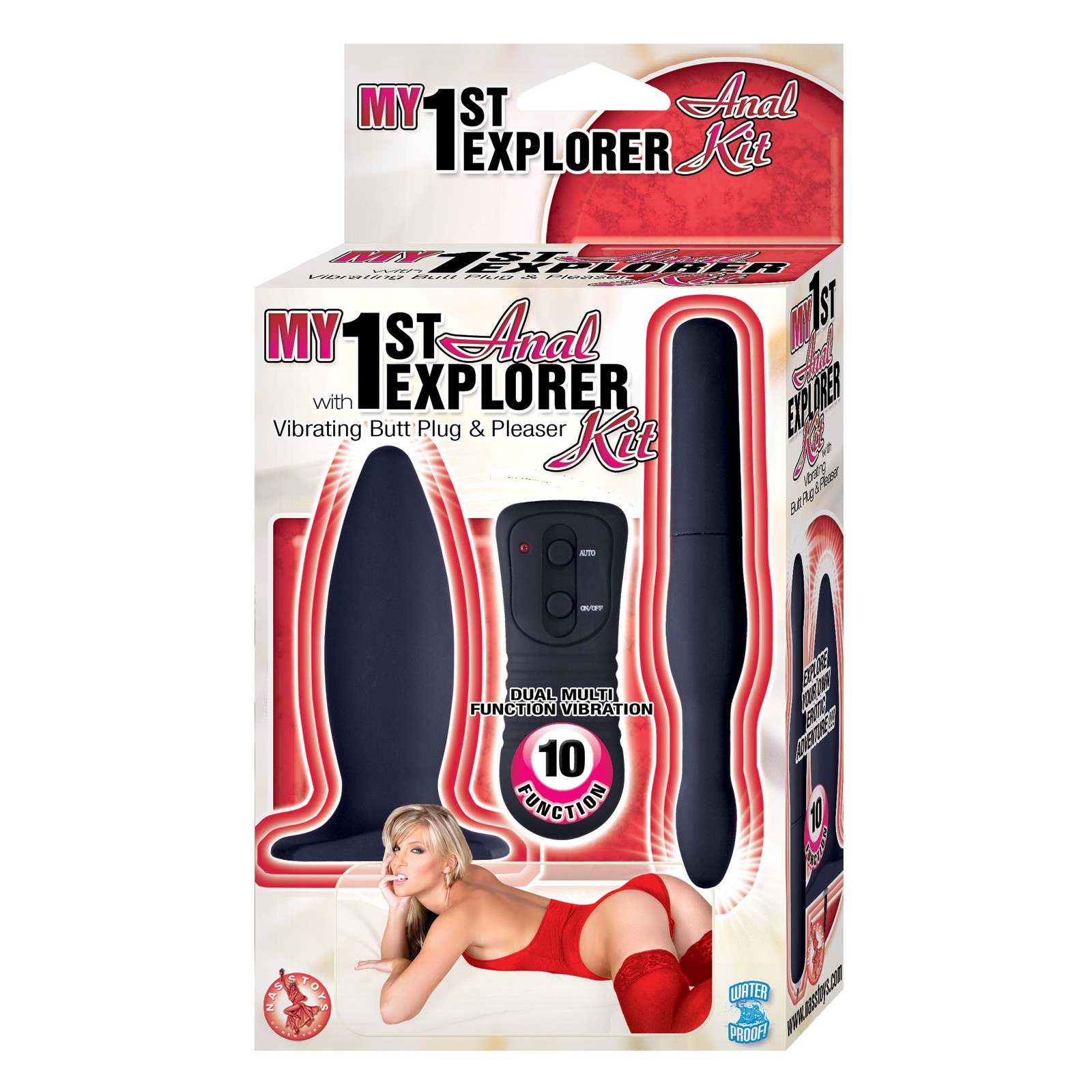 Mi Primer Kit Explorador Anal Plug Vibrador y Accesorio