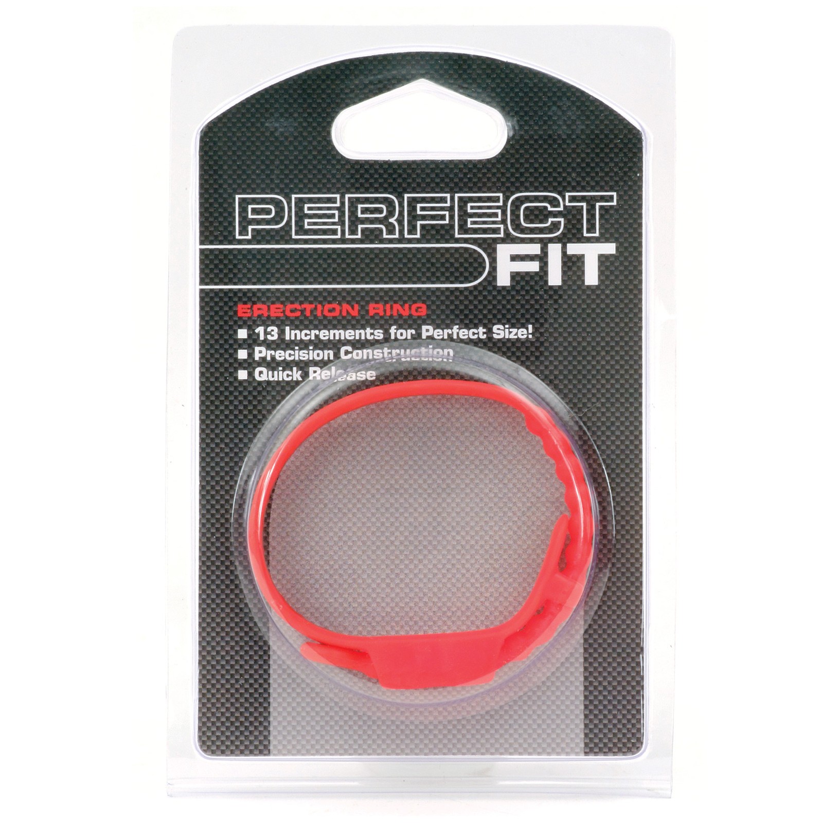 Perfect Fit Speed Shift Cock Ring Red