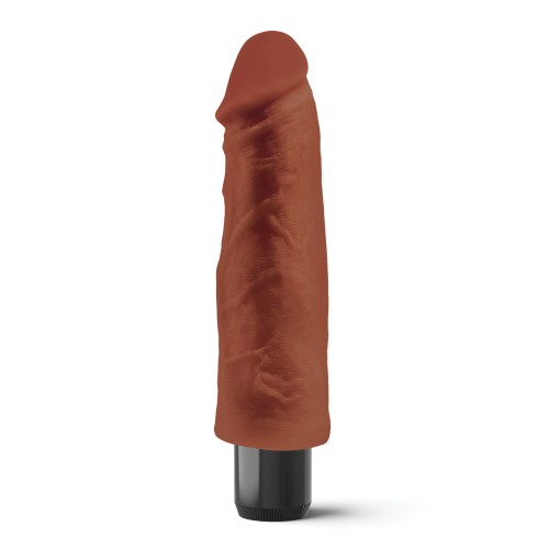 Vibrador Real Feel No. 1 Largo de 7.5" Impermeable Marrón